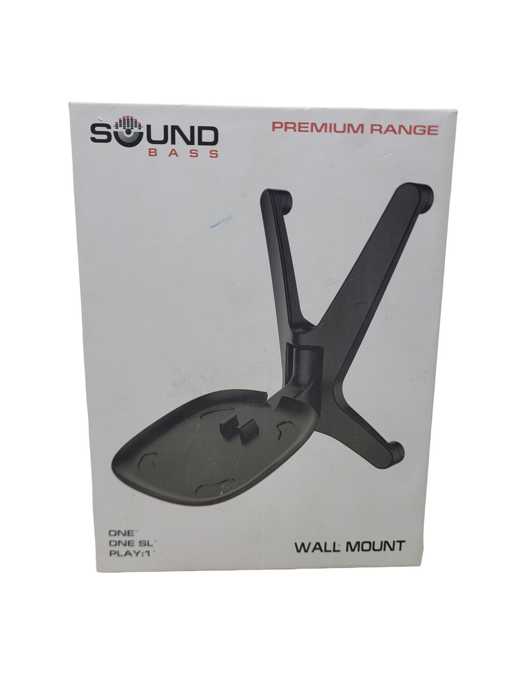 Sound Bass Play Wall Mount Bracket Single Black for Play.1 One SL or One